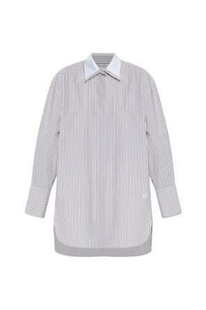 Grey Shirt with logo Ami Alexandre Mattiussi - Vitkac Italy